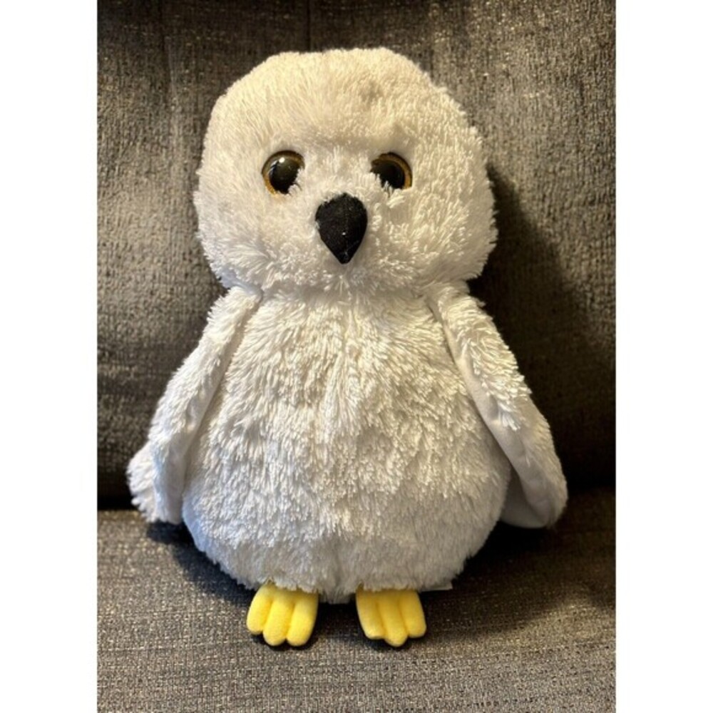 Harry Potter Hedwig Snowy Owl Plush Just Play Wizarding World White 10 Inch Toy